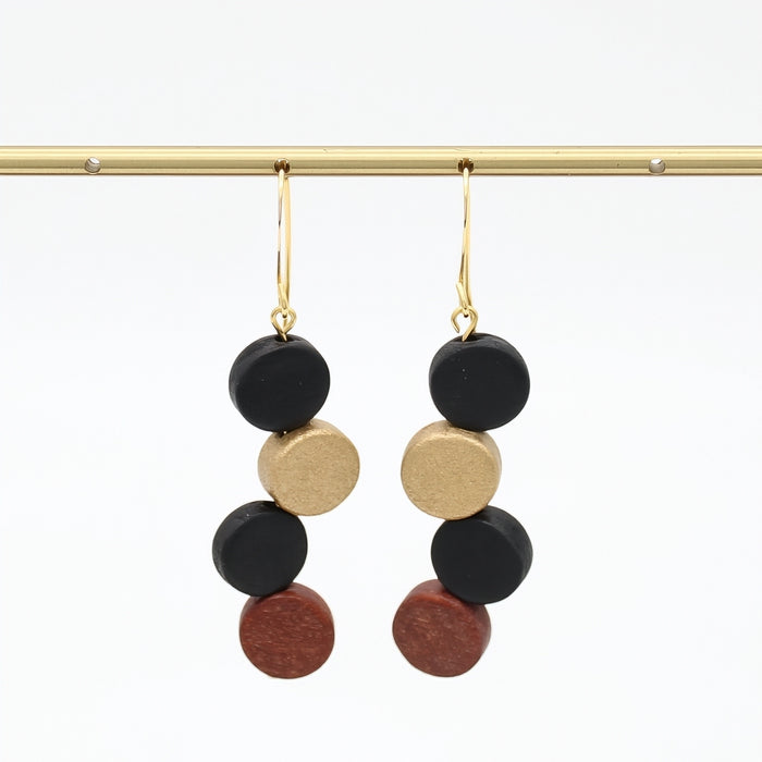 Bronze Eva Dangle Earrings