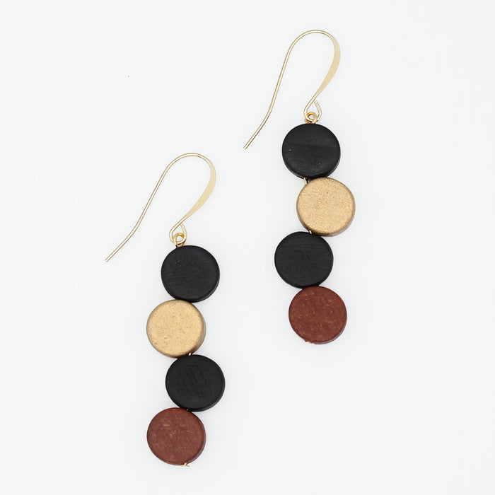 Bronze Eva Dangle Earrings
