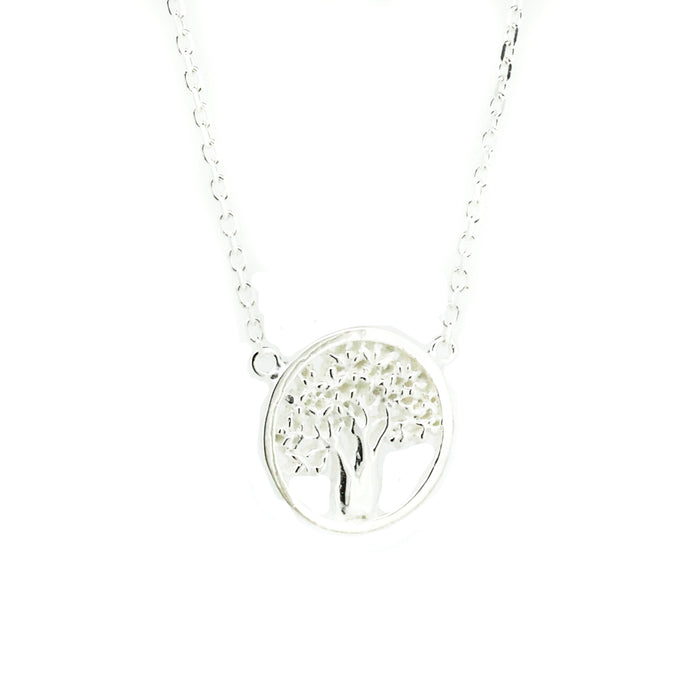 Broome Boab tree necklace crafted in 925 sterling silver inspired by the Kimberley region of Western Australia