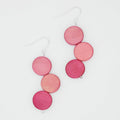 Bubblegum Triple Stacked Earring - Sylca Designs - Chunky Jewelry