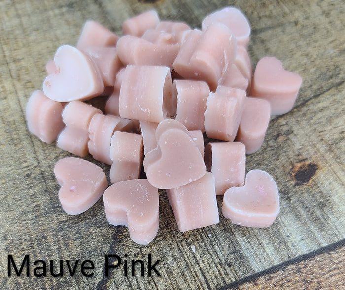Butter Buttons ~ Solid Lotion Hearts made with Kokum Butter, Shea Butter, Jojoba Oil, and Vitamin E