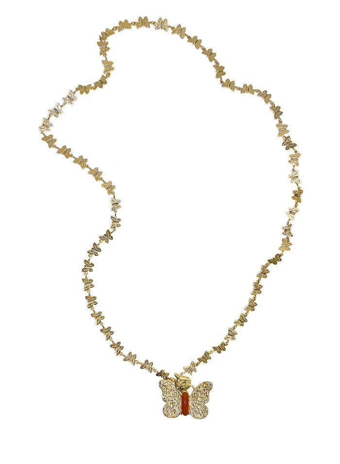 Butterfly Chain With Butterfly Pendant Versatile Necklace PN045