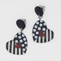 Camila’s Heart Earrings - Sylca Designs - Chunky Jewelry
