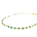 “Caribbean Dreams Larimar gold vermeil necklace designed in Broome Western Australia”