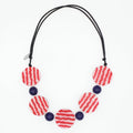 Celebration Stripes Statement Necklace