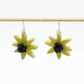 Chartreuse Amaya Flower Earrings