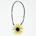 Chartreuse Amaya Flower Statement Necklace
