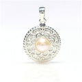 Chinatown Ladies Pearl Pendant in sterling silver featuring a genuine freshwater pearl inspired by Broome’s historic pearling heritage.