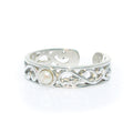 pearl toe ring