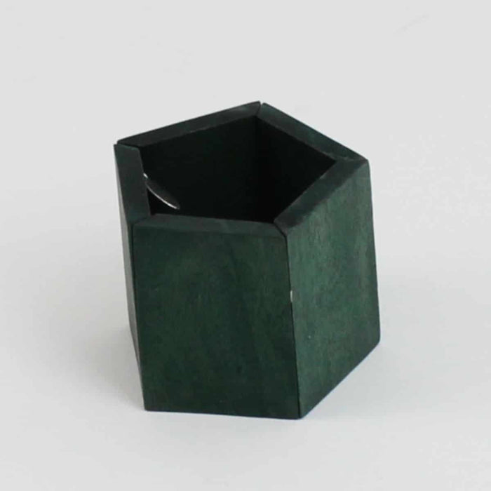 Chunky Wooden Geometric Bracelet Green - Sylca Designs - Chunky Jewelry