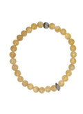 Citrine Flexible Men's Bracelet MEB11