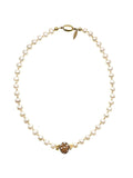 Classic Freshwater Pearls Short Necklace FN026 - FARRA