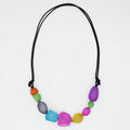 Colorwave Statement Necklace - Sylca Designs - Chunky Jewelry