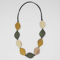 Contemporary Wood Bead Spice Necklace - Sylca Designs - Chunky Jewelry