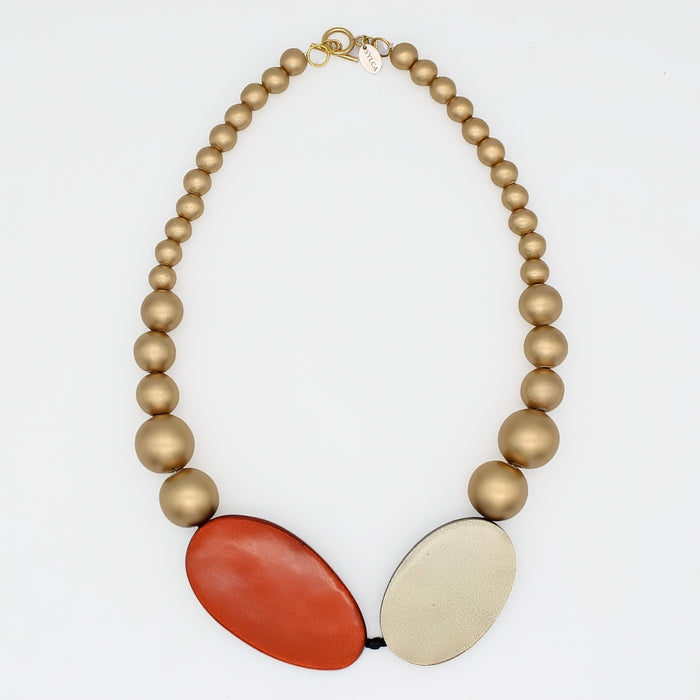 Copper Grove Statement Necklace - Sylca Designs - Chunky Jewelry