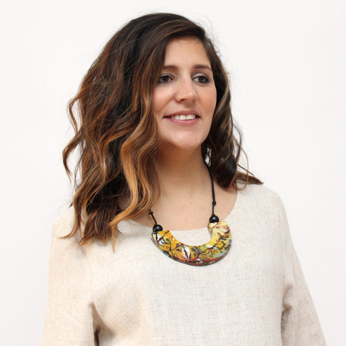 Crescent Jolene Necklace - Sylca Designs - Chunky Jewelry