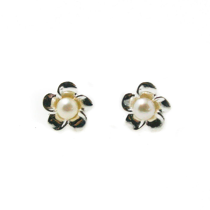 frangipani Pearl studs