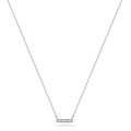14K White Gold Sylvie Rose Diamond Necklace