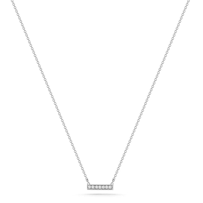 14K White Gold Sylvie Rose Diamond Necklace
