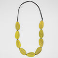 Destiny Yellow Teardrop Necklace - Sylca Designs - Chunky Jewelry