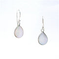 Mother of pearl dew drop shaped earrings