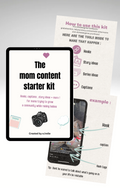 Done-for-You Content Kit for Mompreneurs
