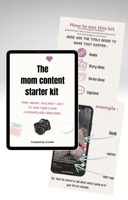 Done-for-You Content Kit for Mompreneurs