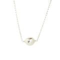 Drift Keshi Pearl Necklace Silver | Freshwater Keshi Pearl Sterling Silver Necklace