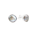 drift pearl studs silver designed in broome western australia
