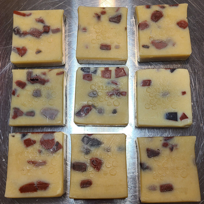 Drummond Island  Pudding Stone Handcrafted Soap - Black Sea Scented