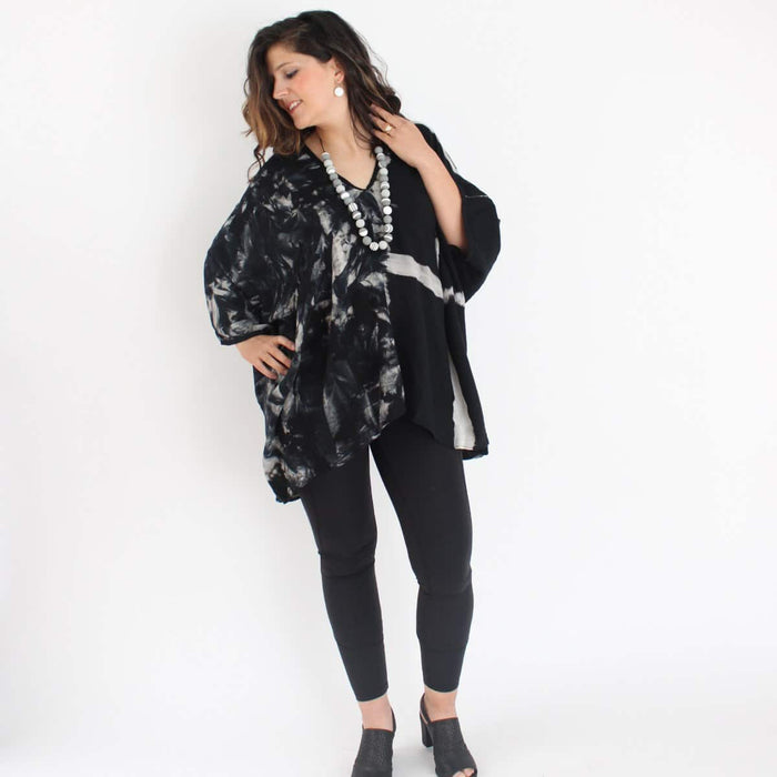 Dual Design Blouse - Sylca Designs - Chunky Jewelry