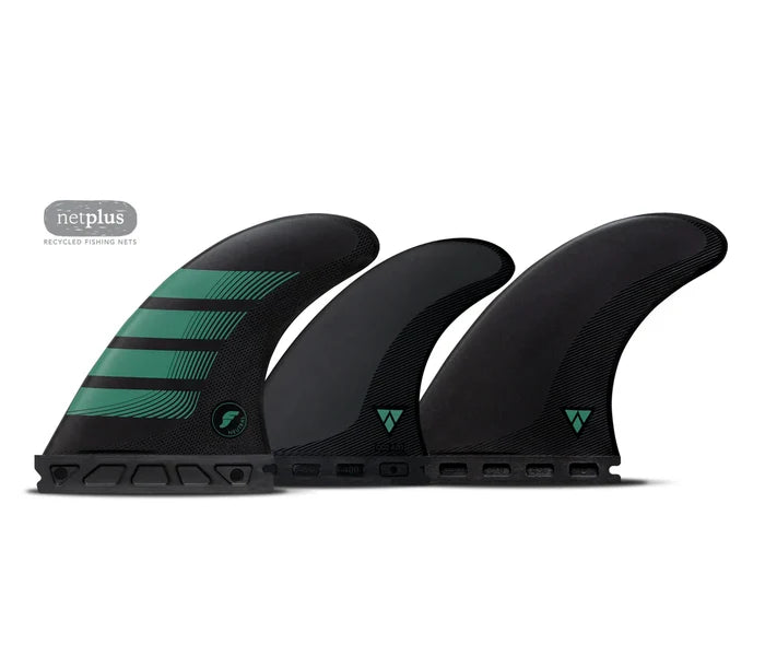 F6 Alpha 5-Fin - Carbon/Teal