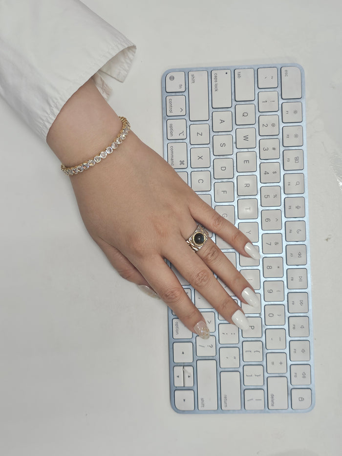 Flexible Zircon Stone Tennis Bracelet RB004