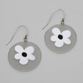 Floral Frosted Laila Earrings - Sylca Designs - Chunky Jewelry