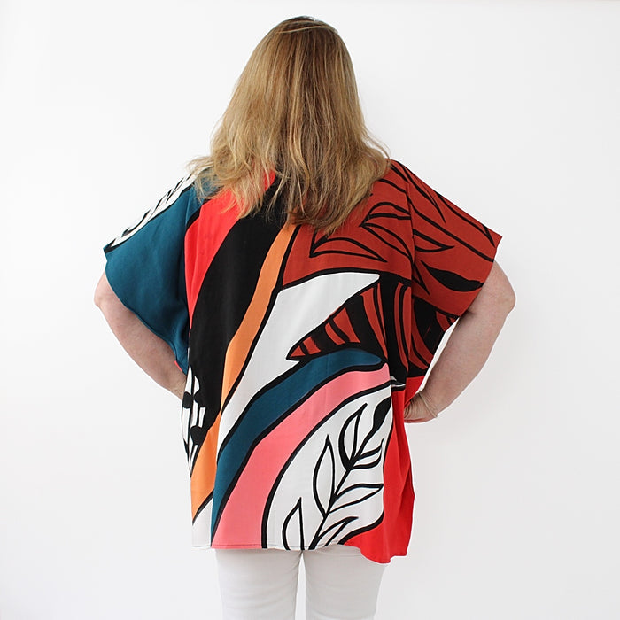 Floriculture Blouse - Sylca Designs - Chunky Jewelry