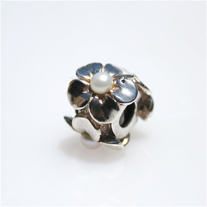Frangipani Pearl Pandora Charm