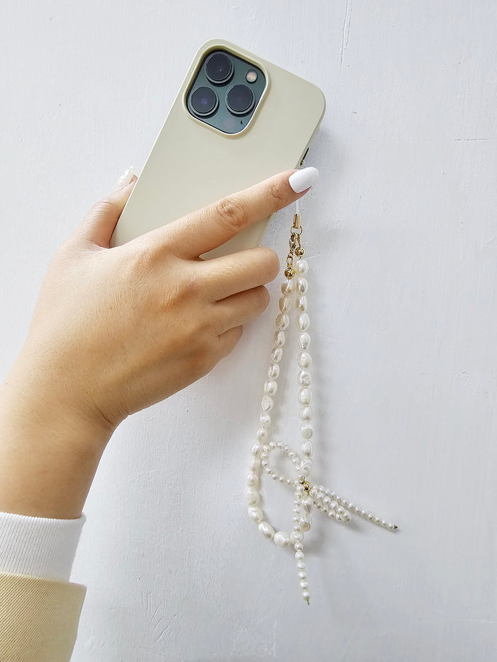 Freshwater Pearl With Butterfly Knot Versatile Phone Strap PC031