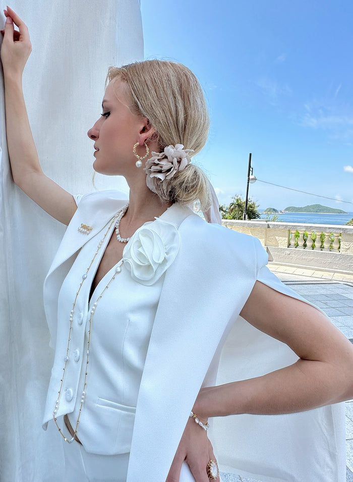 Freshwater Pearls Hook Earrings KE003 - FARRA