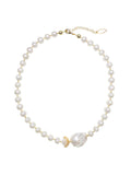 Freshwater Pearls with Baroque Pearl Necklace HN039 - FARRA