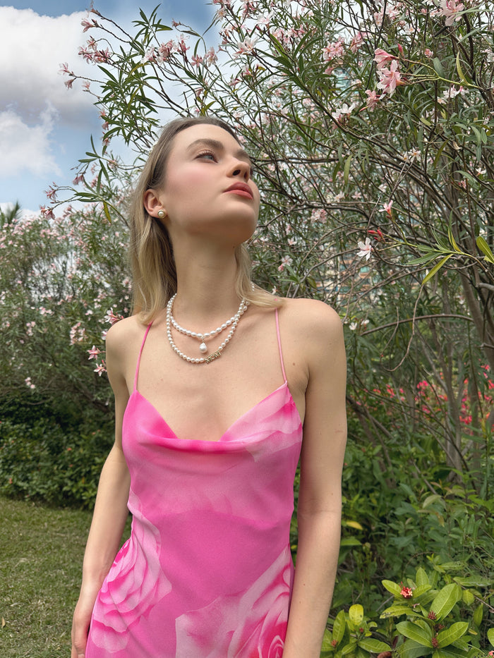 Must-have Freshwater Pearls with Baroque Pearl Pendant Necklace LN063 - FARRA