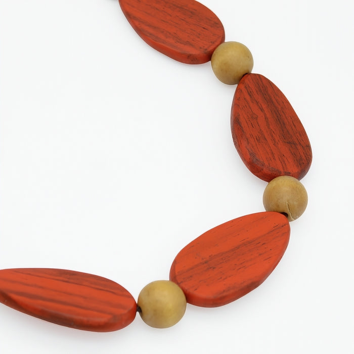 Freya Orange Colorful Necklace