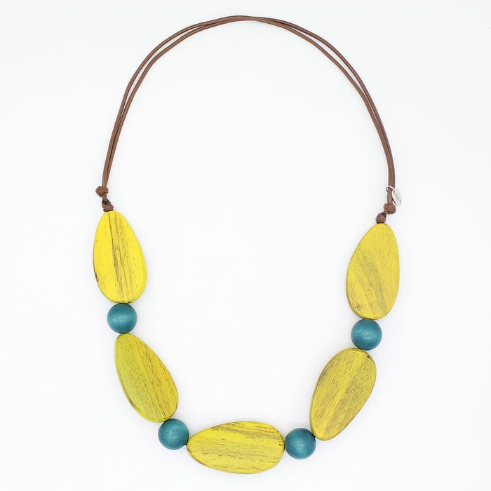 Freya Yellow Colorfall Necklace