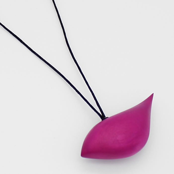 Fuchsia Robin Pendant Necklace - Sylca Designs - Chunky Jewelry