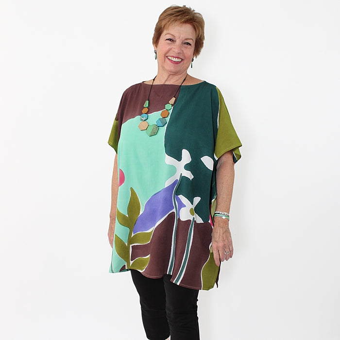Garden Blouse - Sylca Designs - Chunky Jewelry