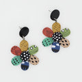 Garden of Color Flower Earring - Sylca Designs - Chunky Jewelry