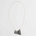 Geometric Cadence Necklace Grey - Sylca Designs - Chunky Jewelry