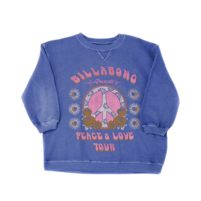 Girls Making Waves Crewneck Sweatshirt - Medium Vintage