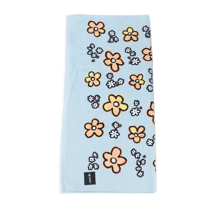 Glaboe Script Lucy Printed Towel - Stormy