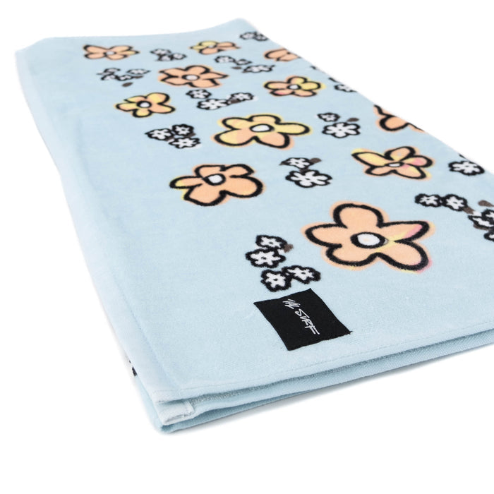 Glaboe Script Lucy Printed Towel - Stormy