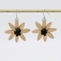 Gold Amaya Flower Earrings - Sylca Designs - Chunky Jewelry